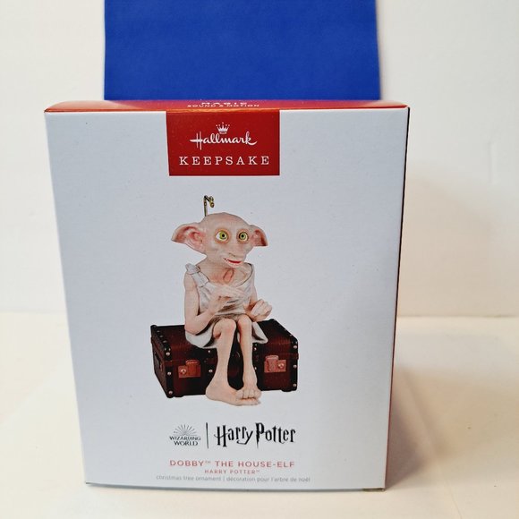 2023 Hallmark DOBBY The House Elf Harry Potter Magic Sound Ornament *NIB* - Picture 1 of 10